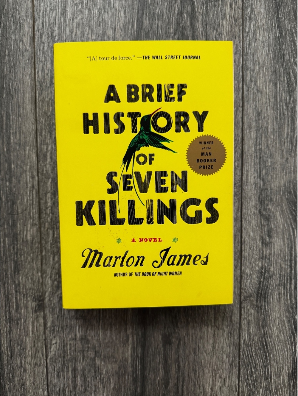 A Brief History of Seven Killings by Marlon James | Paperback Very Good